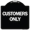 Signmission Designer Series Customers Only, Black & White Heavy-Gauge Aluminum Sign, 18" x 18", BW-1818-24494 A-DES-BW-1818-24494 - alternate 1